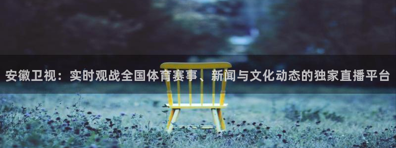 玩球体育直播吧：安徽卫视：实时观战全国体育赛事、新闻与文化动态的独家直播平台